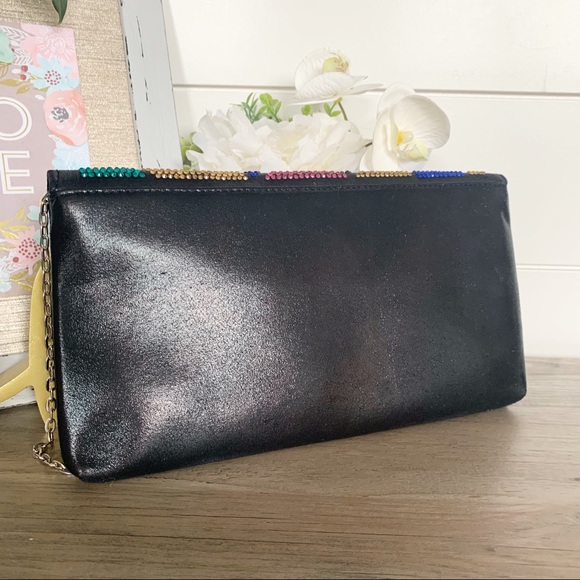 Rhinestone silver chain purse - Picture 12 of 14